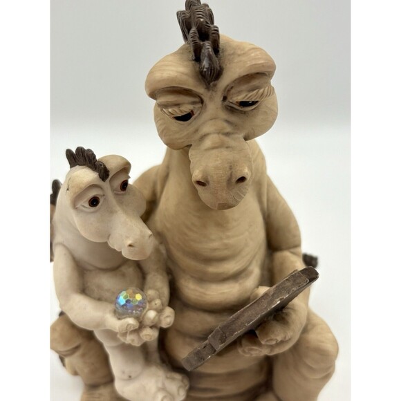 Vintage Krystonia Panton Flayla & Jumbly Dragon Signed Figurine Art Sculpture - Picture 5 of 10